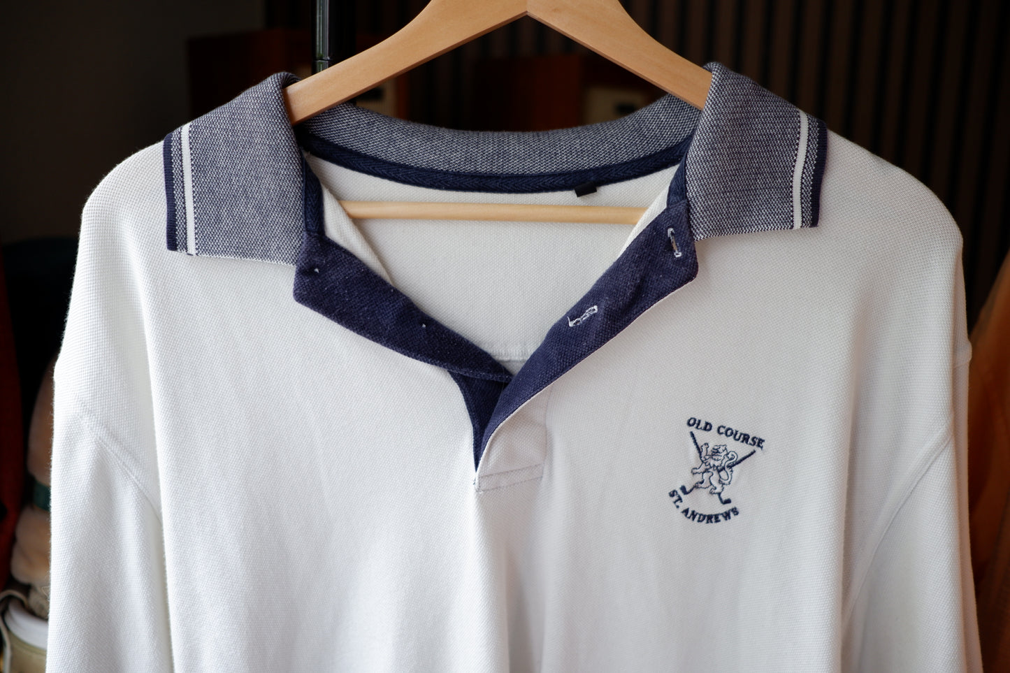 Old Course at St Andrews Vintage Polo (XL)