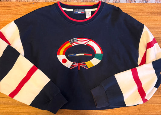 VINTAGE U.S. OPEN PULLOVER MEDIUM