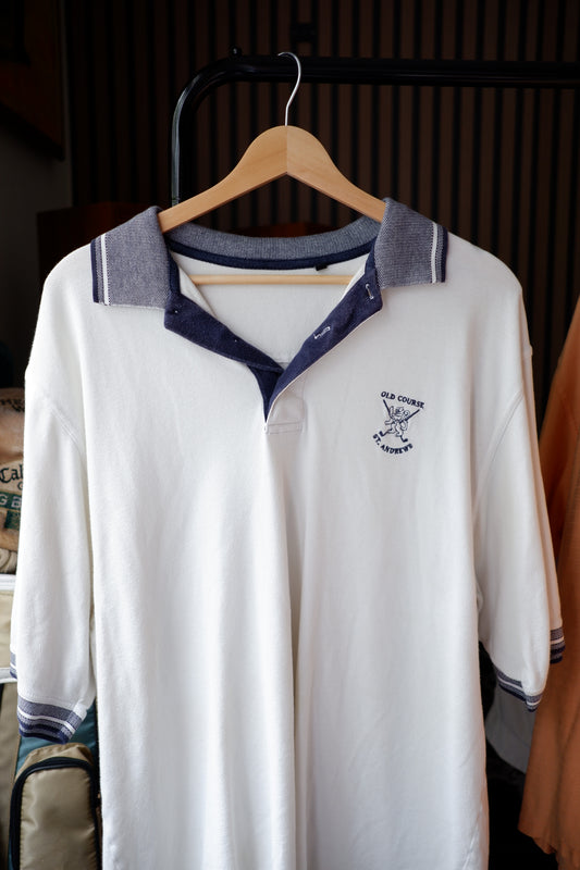 Old Course at St Andrews Vintage Polo (XL)