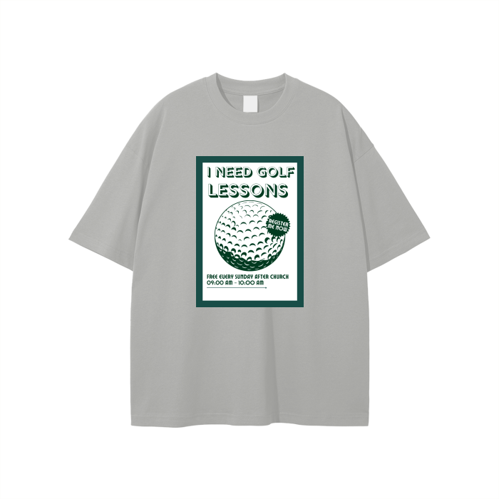 I NEED GOLF LESSONS TEE